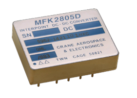 Interpoint MFK系列DC-DC轉換器：MFK285R7S,MFK2805D,MFK2812D