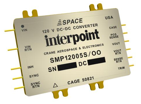 SMP120系列單輸出空間DC-DC電源轉換器Interpoint