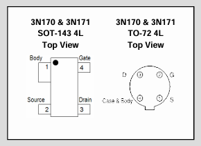 Linear Systems 3N170/3N171單N溝道增強型MOSFET