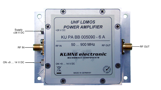 KU PA BB 005090-6 A UHF LDMOS線性功率放大器Kuhne